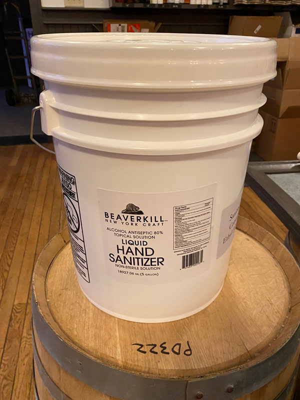 Beaverkill Hand Sanitizer (5 Gal Bucket)